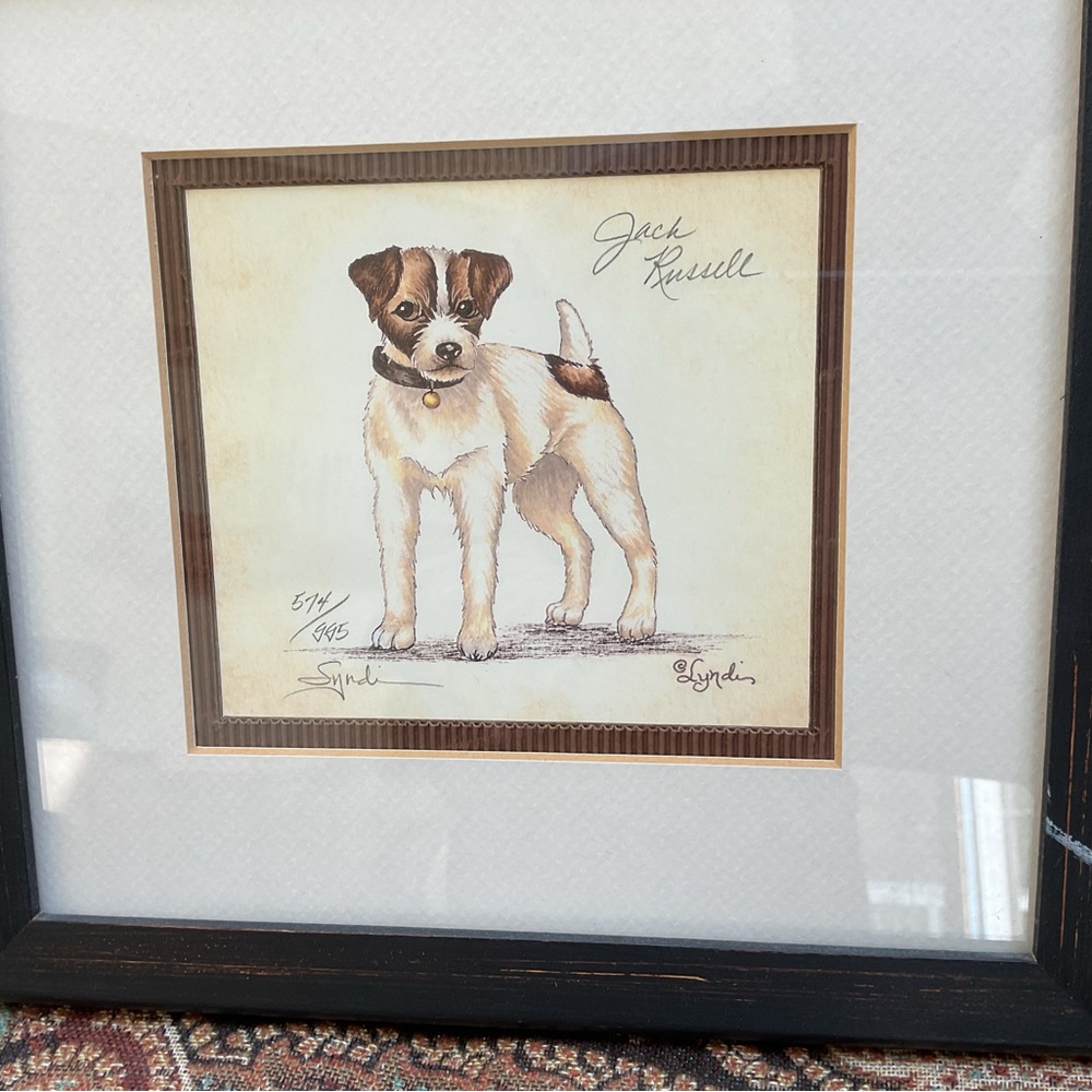 Lyndi Lende set of 3 classical dog pictures. EUC - Picture 4 of 6